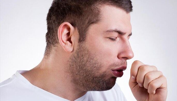 Coughing is a symptom of parasites