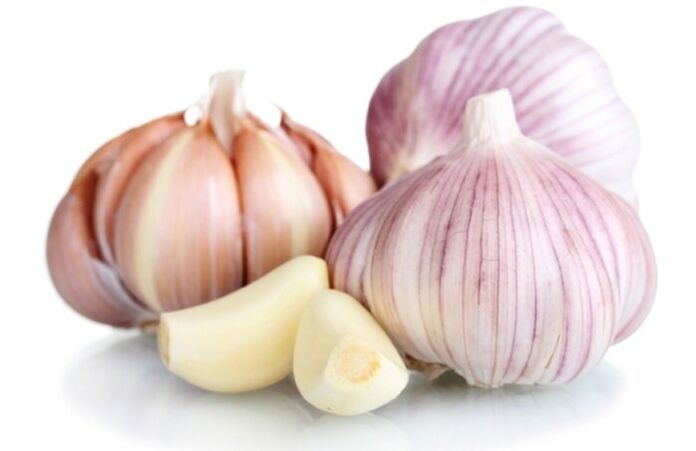 Garlic can remove parasites from the body