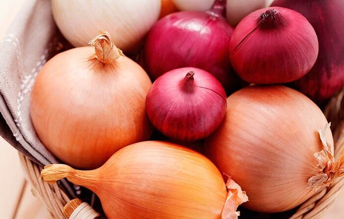 Onions can remove parasites from the body