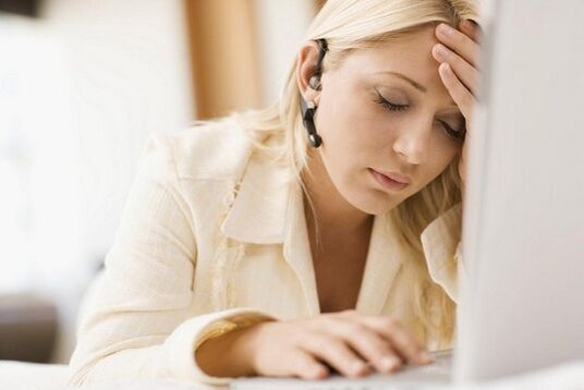 Headache caused by bugs in the body