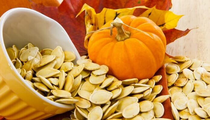 Pumpkin seeds can remove parasites from the body