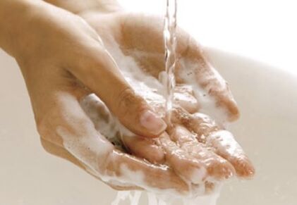 Hand hygiene prevents parasites from entering the body