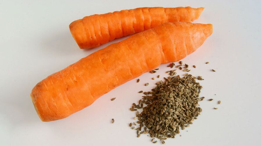 Carrot seeds help get rid of parasites in your home